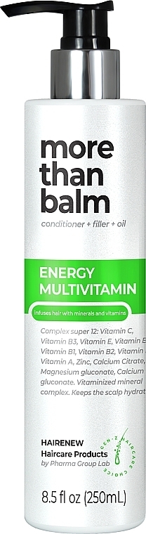 Бальзам для волос "Энергия мультивитаминов" - Hairenew Energy Multivitamin Balm Hair