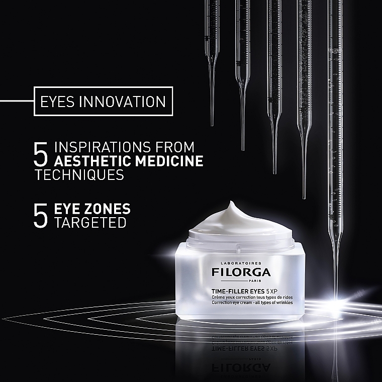 Корректирующий крем для глаз - Filorga Time-Filler Eyes 5XP Correction Eye Cream — фото N3