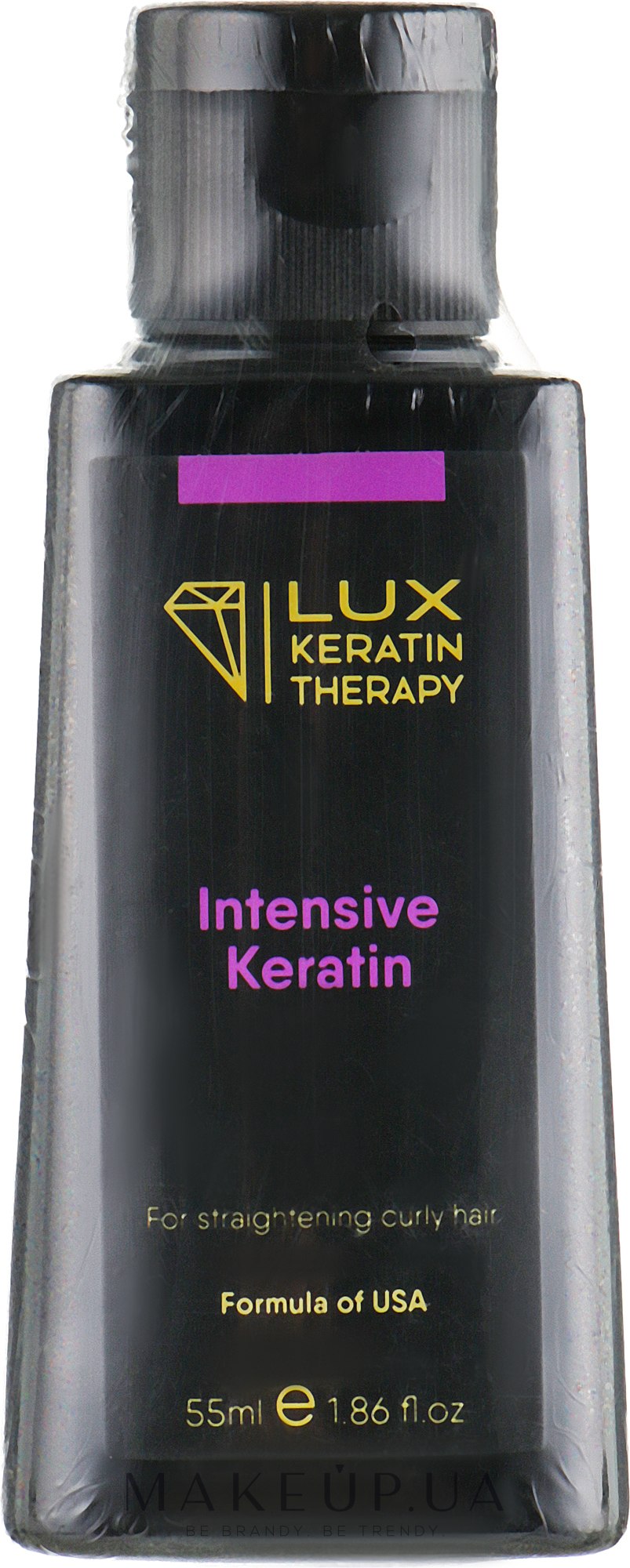 Засіб для випрямлення волосся - Lux Keratin Therapy Intensive Keratin — фото 55ml