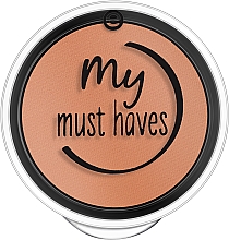 Парфумерія, косметика Бронзувальна пудра - Essence My Must Haves Bronzing Powder