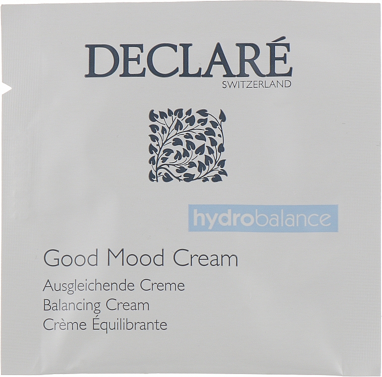 Балансувальний крем для обличчя "Гарний настрій" - Declare Good Mood Balancing Cream (пробник) — фото N2
