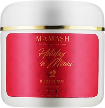 Скраб для тела с ценными маслами - Mamash Holiday In Miami Body Scrub — фото N1