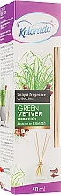УЦІНКА Аромадифузор "Зелений ветивер і гвоздика" - Kolorado Aroma Sticks Green Vetiver & Cloves * — фото N1