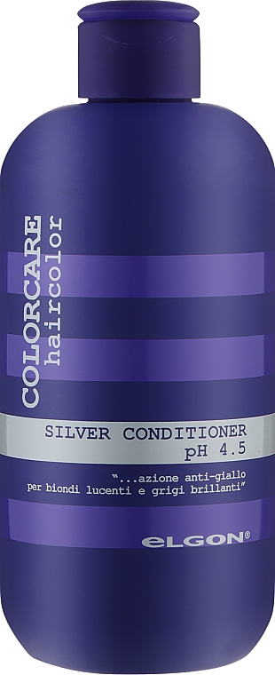 Кондиционер для окрашивания - Elgon Colorcare Silver Conditioner — фото N1