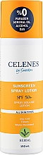 Духи, Парфюмерия, косметика Солнцезащитный растительный спрей-лосьон для тела - Celenes Herbal Sunscreen Spray Lotion SPF 50+ UVA/UVB Filtres