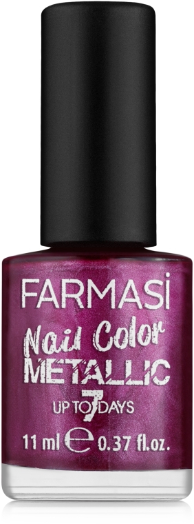 Лак для ногтей - Farmasi Nail Color Metallic — фото N1