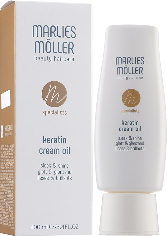 Крем-масло для волос - Marlies Moller Specialists Keratin Cream Oil — фото N2