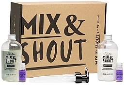 Набір для всіх типів волосся - Mix & Shout Balancing Routine (sham/250ml + condit/250ml + ampoul/2x5ml) — фото N1