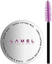 Фиксирующий воск для бровей - LAMEL Make Up Brow Lifting Wax — фото N1
