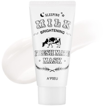 Парфумерія, косметика Відбілювальна молочна нічна маска - A'PIEU Fresh Mate MILK Mask