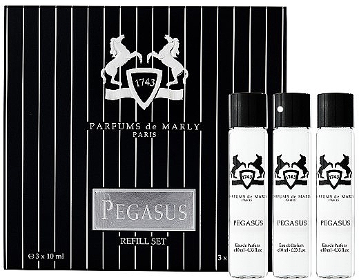Parfums de Marly Pegasus - Набір (edp/refill/3x10ml) — фото N1