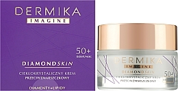 Рідкокристалічний крем проти зморщок - Dermika Imagine Diamond Skin 50+ — фото N2
