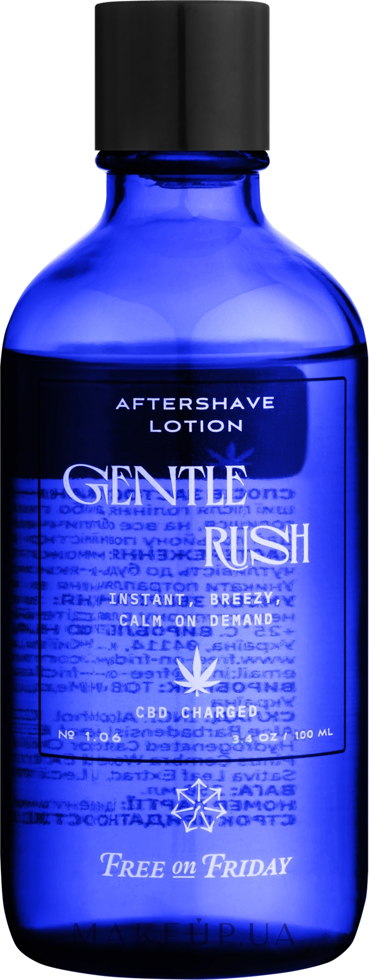 Лосьон после бритья - Free on Friday Gentle Rush Aftershave Lotion — фото 100ml