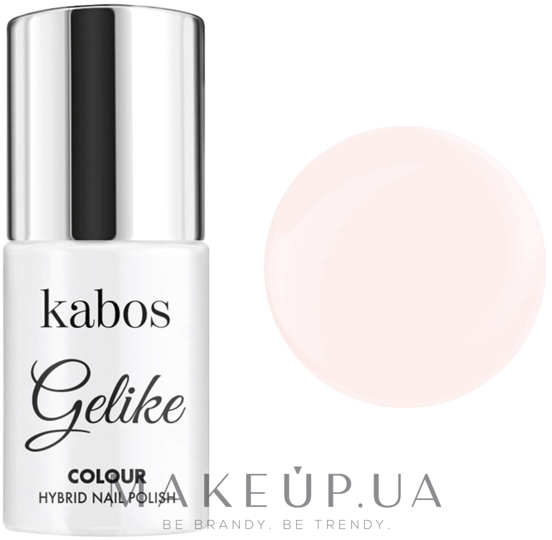 Гибридный лак для ногтей - Kabos GeLike Colour Hybrid Nail Polish — фото Anemone