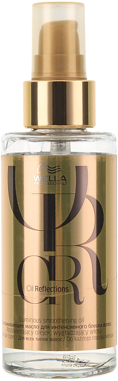 Разглаживающее масло для интенсивного блеска волос - Wella Professionals Oil Reflection