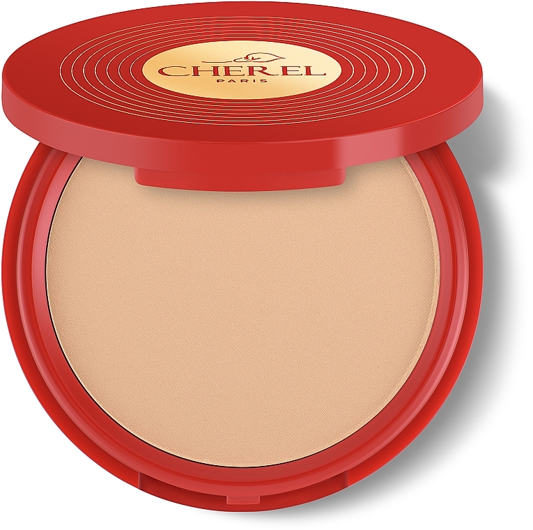 Компактна сатинова пудра для обличчя - Cherel Satin Care Powder — фото N1