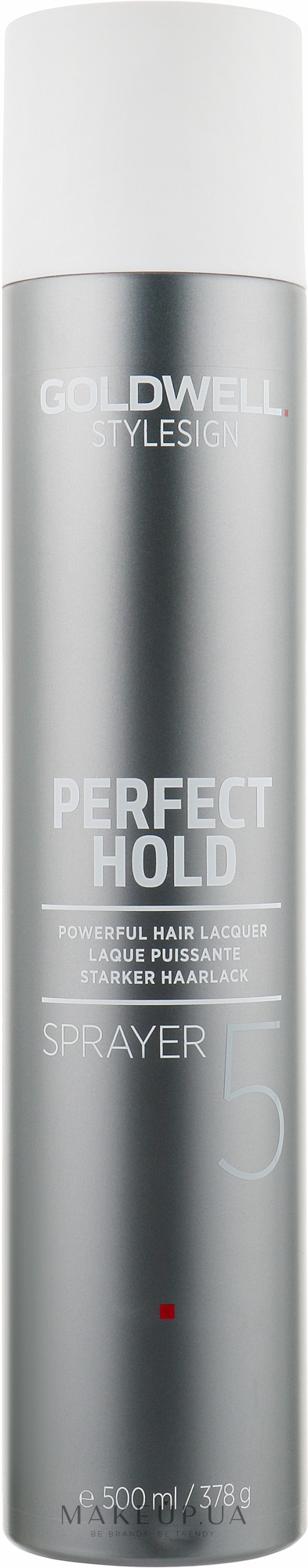 Лак для волос сильной фиксации - Goldwell StyleSign Texture Sprayer — фото 500ml