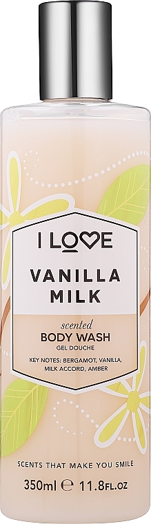 Гель для душа «Ванильное молоко» - I Love Vanilla Milk Body Wash — фото N1