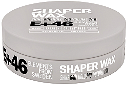 Воск для укладки волос - E+46 Shaper Wax — фото N1