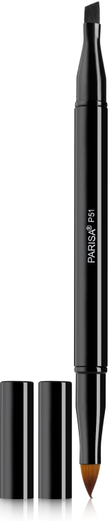 Кисть для макияжа глаз и губ Р51 - Parisa Cosmetics — фото N3