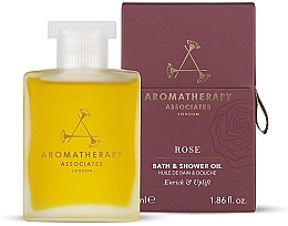 Олія для ванни й душу з трояндою - Aromatherapy Associates Rose Bath & Shower Oil — фото N1