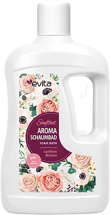 Ароматическая пена для ванны «Нежные цветы» - Evita Aromatic Bath Foam Delicate Flowers — фото N1