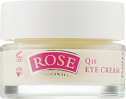 Крем для контуру очей з Q10 - Bulgarska Rosa Rose Q10 Cream Araund Eyes — фото N2
