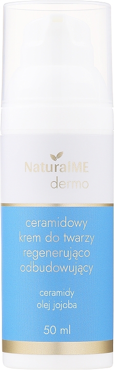 Крем для обличчя з керамідами - NaturalME Dermo — фото N2