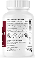 Пищевая добавка "L-карнозин", 500 мг - ZeinPharma L-Carnosine 500mg — фото N2