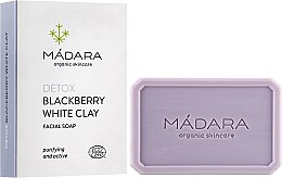 Парфумерія, косметика Мило для обличчя очищаюче - Madara Cosmetics Blackberry and White Clay Soap