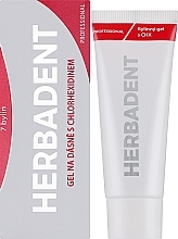 Гель для десен с CHX 0,15% - Herbadent Professional Herbal Gum Gel With Chlorhexidine — фото N2