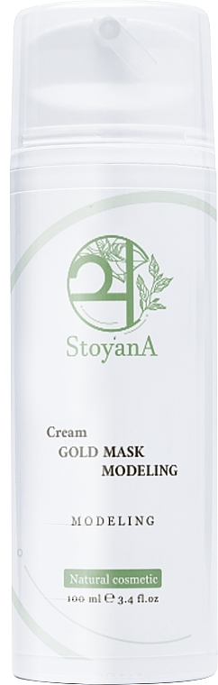 Золота маска-плівка моделююча овал обличчя - StoyanA Gold Peel-Off Mask Modeling — фото N1