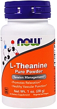 Парфумерія, косметика Харчова добавка "L-теанін", порошок - Now Foods L-Theanine Pure Powder