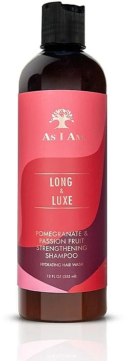 Увлажняющий шампунь для волос - As I Am Long & Luxe Strengthening Shampoo — фото N1