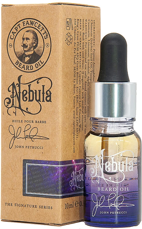 Масло для бороды - Captain Fawcett John Petrucci's Nebula Beard Oil — фото N1