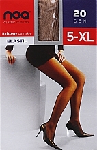 Колготки для жінок "Elastil" 20 Den, Beige - Knittex — фото N4
