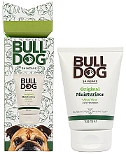 Духи, Парфюмерия, косметика Увлажняющий мужской крем для лица - Bulldog Original Moisturiser Cracker + Aloe Vera