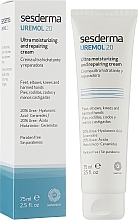 Ультра-увлажняющий крем для ног и рук - SeSDerma Laboratories Uremol 20 Ultra Moisturizing & Repairing Cream — фото N2