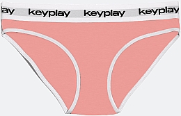 Комплект білизни для жінок "Base Blush", топ + трусики-бікіні, рожевий - Keyplay — фото N3