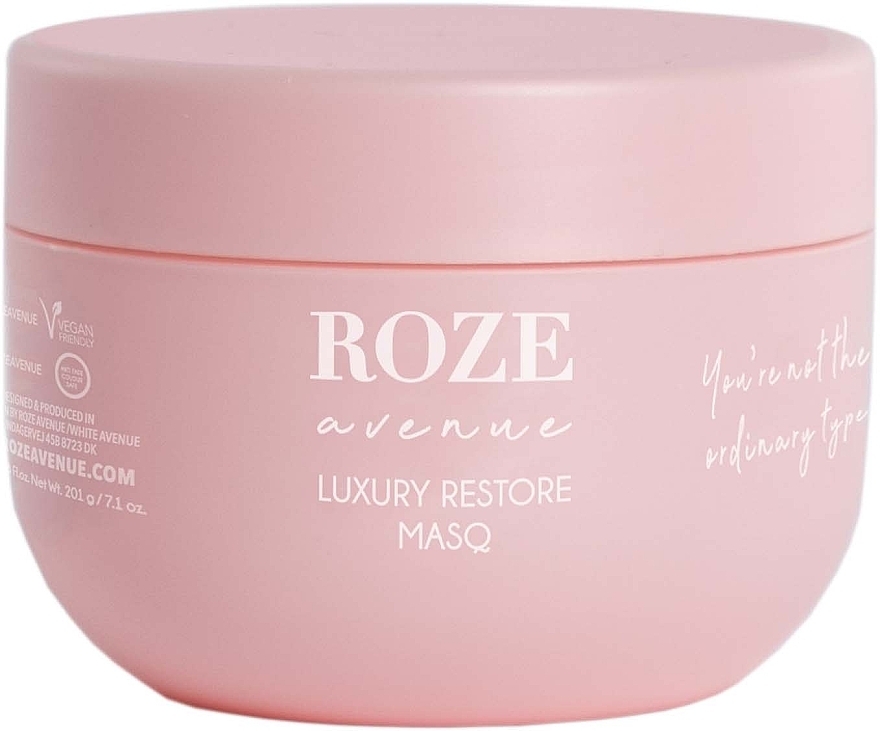 Розкішна відновлювальна маска для волосся - Roze Avenue Luxury Restore Mask — фото N2