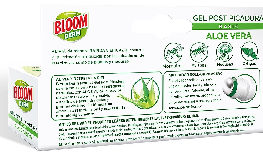 Гель после укусов насекомых - Bloom Derm Gel Post Bite Roll-On — фото N2