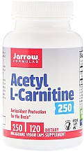 Парфумерія, косметика Ацетил карнітин - Jarrow Formulas Acetyl L-Carnitine 250 mg