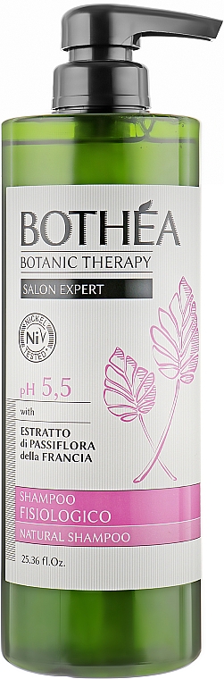 Шампунь с экстрактом пассифлоры - Bothea Botanic Therapy Salon Expert Fisiologico Shampoo pH 5.5 — фото N3