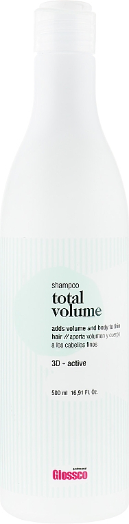 Шампунь для придания объема - Glossco Treatment Total Volume Shampoo — фото N5