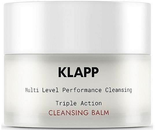 Очищающий бальзам "Тройное действие" - Klapp Triple Action Cleansing Balm — фото N1