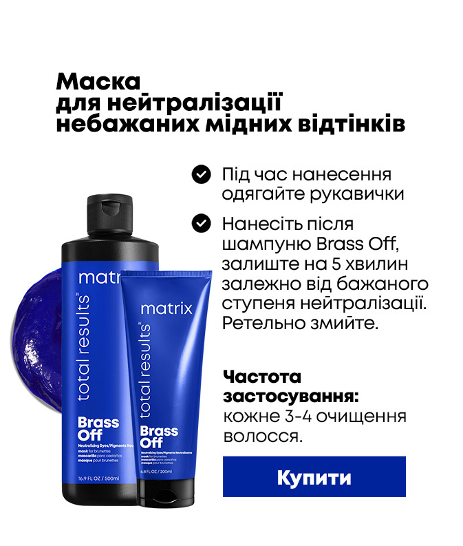 Matrix Total Results Brass Off Hair Mask
