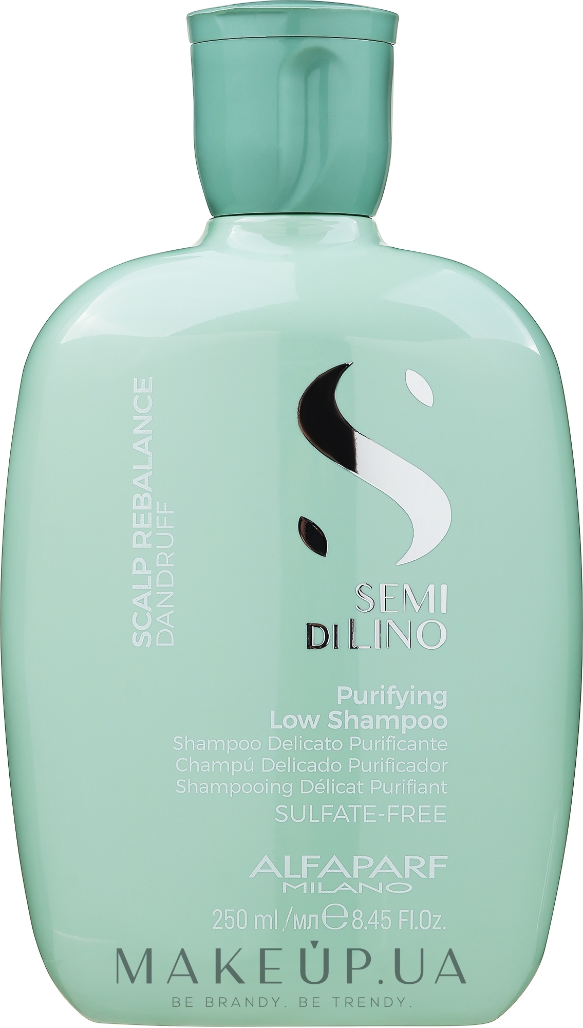 Шампунь для волос против перхоти - Alfaparf Semi Di Lino Scalp Rebalance Purifying Low Shampoo — фото 250ml