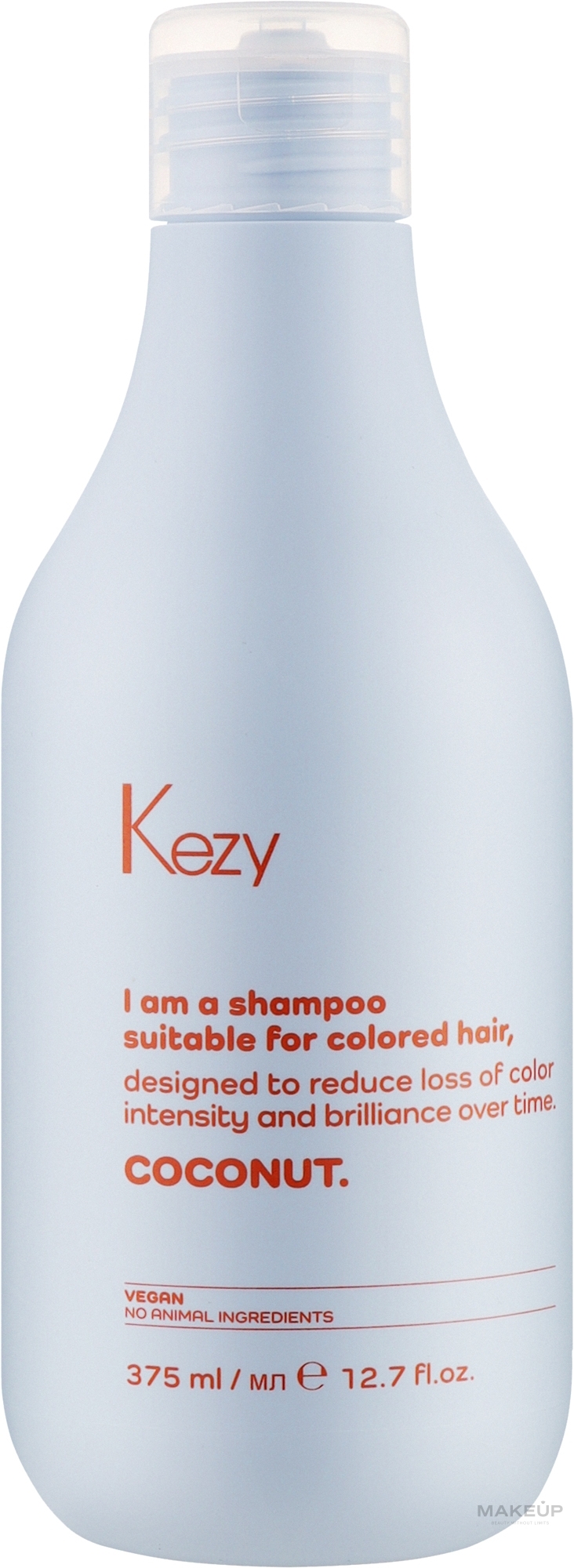 Шампунь для фарбованого волосся - Kezy Coconut Shampoo — фото 375ml