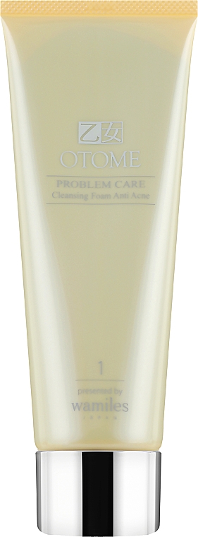 Очищающая пенка для проблемной кожи лица - Otome Trouble Care Cleansing Foam Anti Acne — фото N1