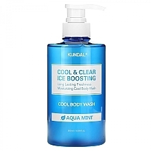 Парфумерія, косметика Гель для душу - Kundal Cool & Clear Ice Boosting Cool Body Wash Aqua Mint